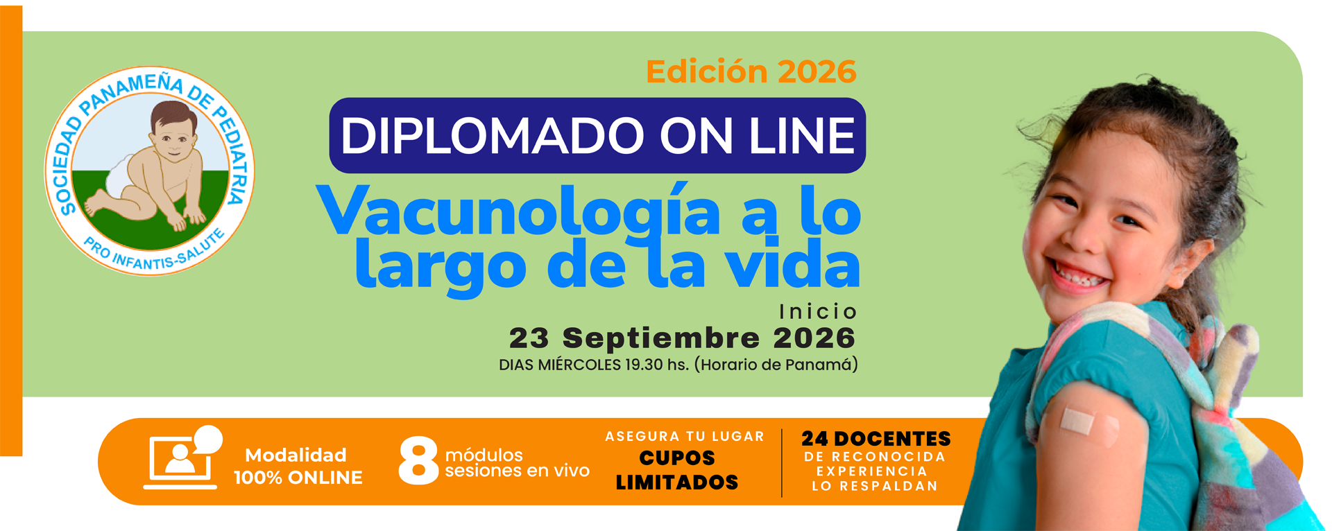 Diplomado: Vacunología a lo largo de la vida
