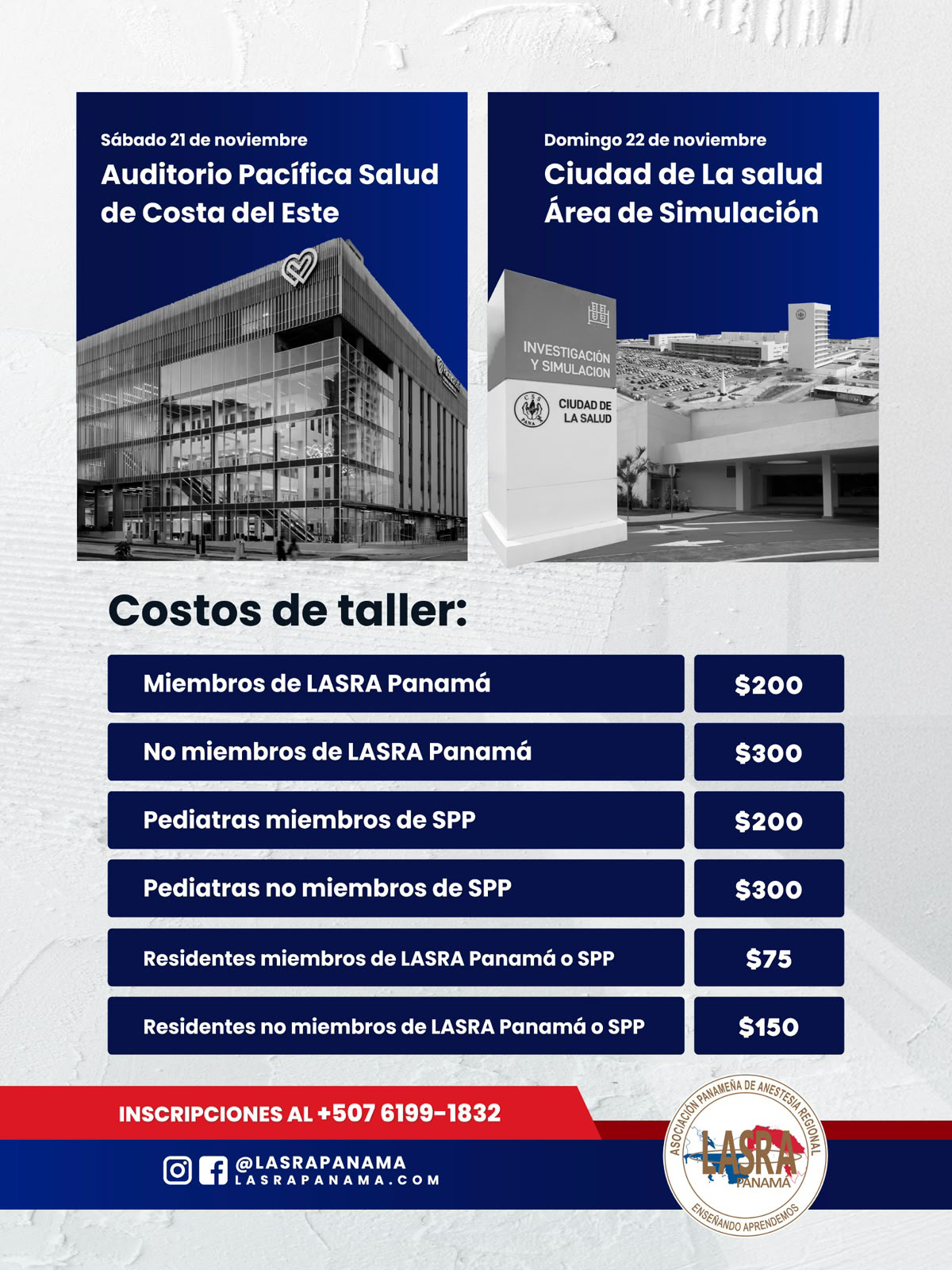POCUS Pediátrico y Anestesia Regional Avanzada - Precios