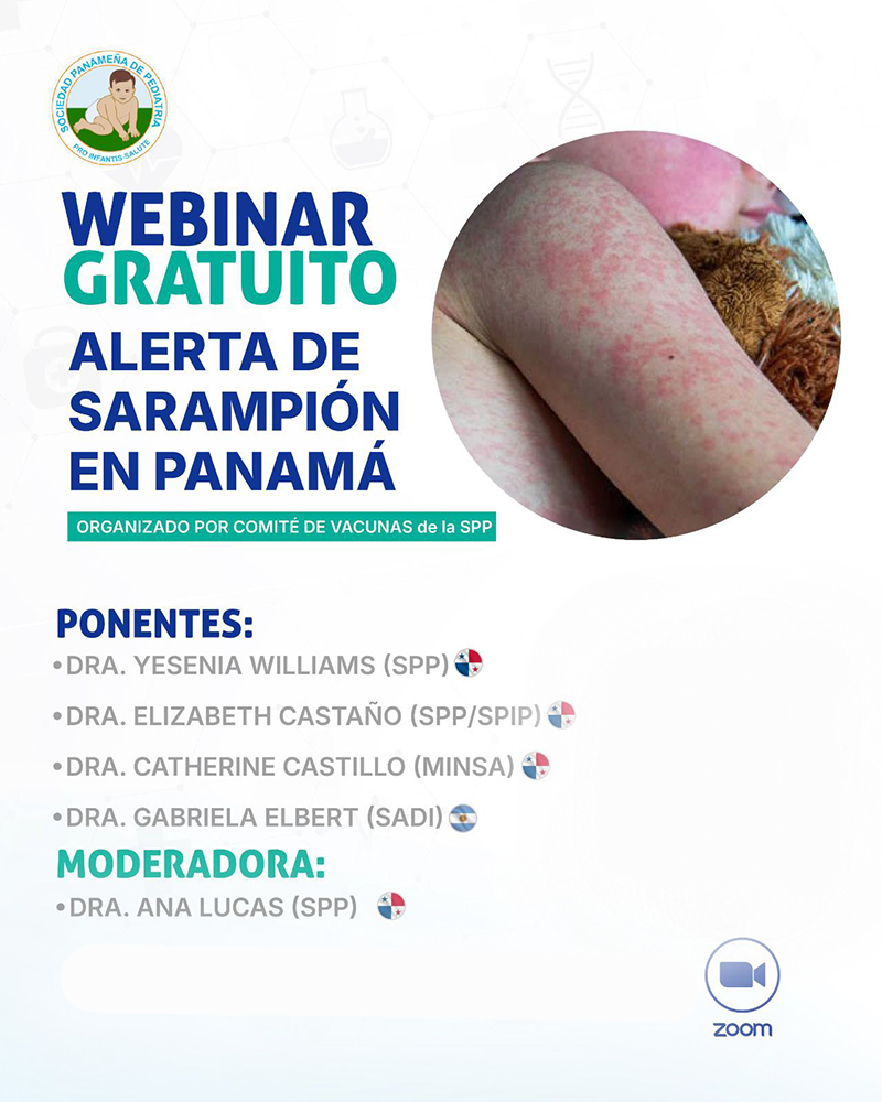 Webinar Alerta de Sarampión en Panamá