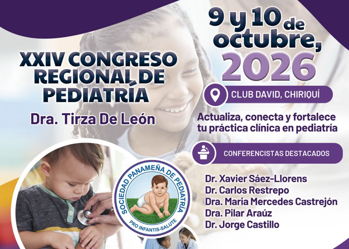 XXIV Congreso Regional de Pediatría - Capítulo de Chiriquí