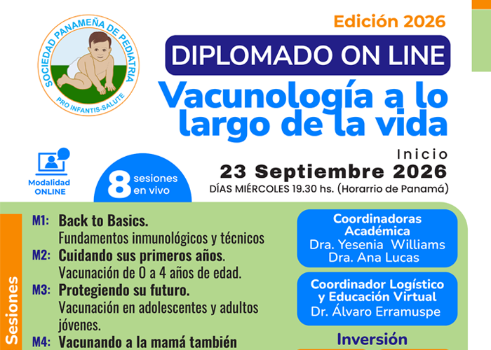 Diplomado: Vacunología a lo largo de la vida